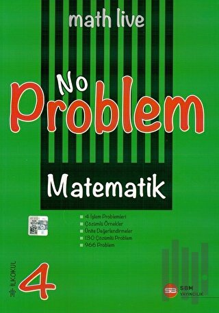 4. Sınıf Matematik Math Live No Problem Soru Bankası