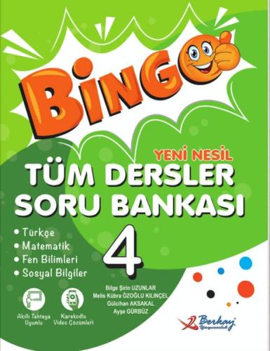 4.Sınıf Tüm Dersler Bingo Soru Bankası