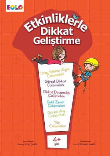 Etkinliklerle Dikkat Geliştirme 4+ Yaş | Kitap Ambarı