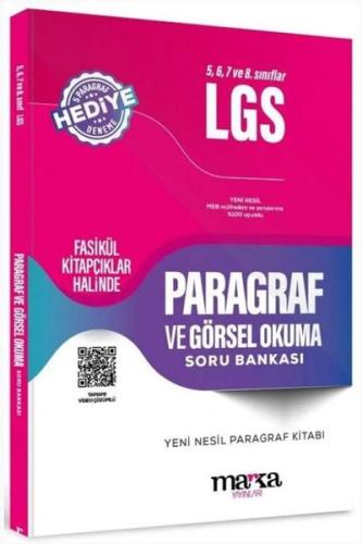 2024 5, 6, 7 ve 8. sınıflar için LGS Paragraf ve Görsel Okuma Soru Ban