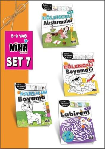 5-6 Yaş Set 7 - 4 Kitap Takım | Kitap Ambarı