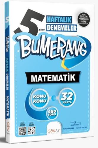 5. Sınıf Bumerang 32 Haftalık Matematik Denemeleri
