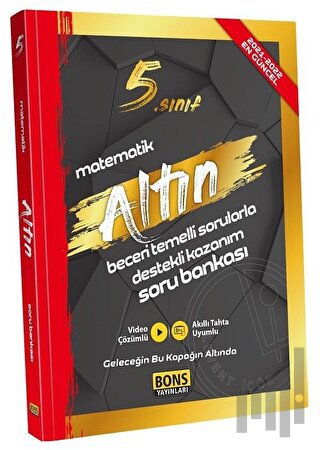 5. Sınıf Matematik Altın Soru Bankası