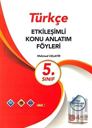 5. Sınıf Türkçe Etkileşimli Konu Anlatım Föyleri