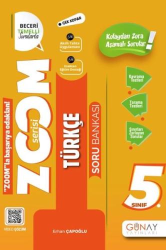 5. Sınıf Zoom Serisi Türkçe Soru Bankası