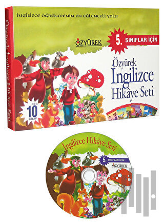5. Sınıflar İçin Özyürek İngilizce Hikaye Seti (10 Kitap CD’li)
