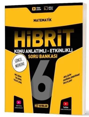 6. Sınıf Hibrit Matematik Soru Bankası | Kitap Ambarı