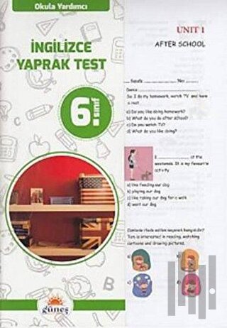 6. Sınıf Okula Yardımcı İngilizce Yaprak Test