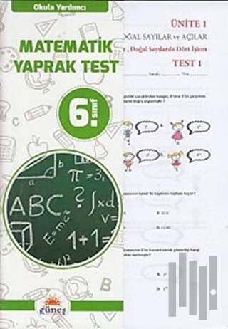 6. Sınıf Okula Yardımcı Matematik Yaprak Test