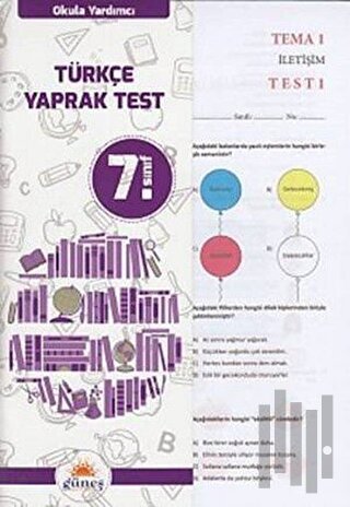 7. Sınıf Okula Yardımcı Türkçe Yaprak Test