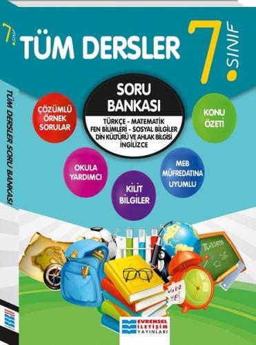 7.Sınıf Tüm Dersler Konu Özetli Soru Bankası