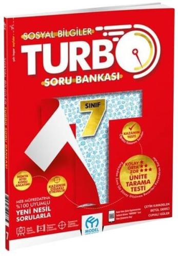 7. Sınıf Turbo Sosyal Bilgiler Soru Bankası | Kitap Ambarı