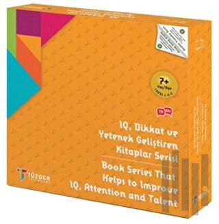 7+ Yaş - 9lu Set - Level 1 - 2 - 3 - IQ Dikkat ve Yetenek Geliştiren Kitaplar Serisi