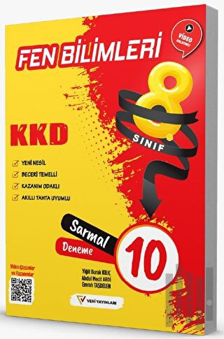 8. Sınıf Fen Bilimleri 10 Sarmal Deneme