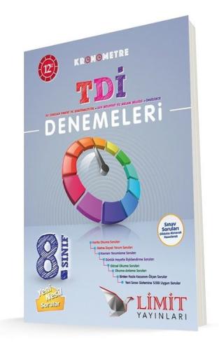 8. Sınıf Kronometre 12'Li TDİ Denemeleri | Kitap Ambarı