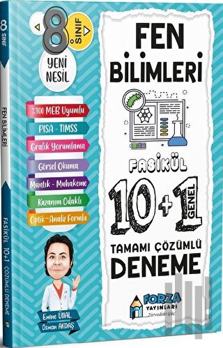 8. Sınıf LGS Fen Bilimleri Tamamı Çözümlü Fasikül 10 Branş 1 Genel Den