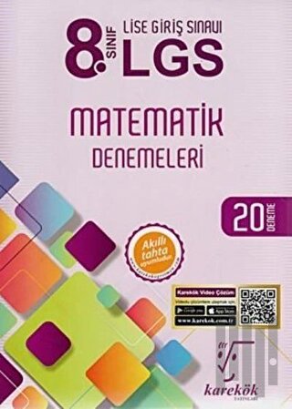 8. Sınıf LGS Matematik Denemeleri 20 Deneme