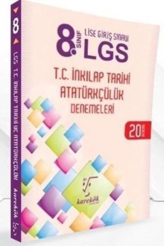 8.Sınıf LGS T.C. İnkılap Tarihi ve Atatürkçülük Denemeleri 20 Deneme