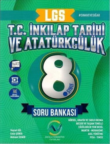 8.Sınıf LGS T.C. İnkılap Tarihi ve Atatürkçülük Soru Bankası | Kitap A