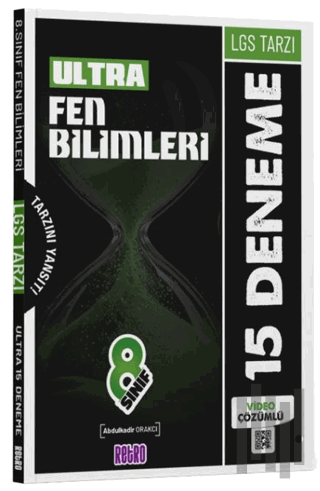 8. Sınıf LGS Tarzı Ultra Fen Bilimleri 15 Deneme