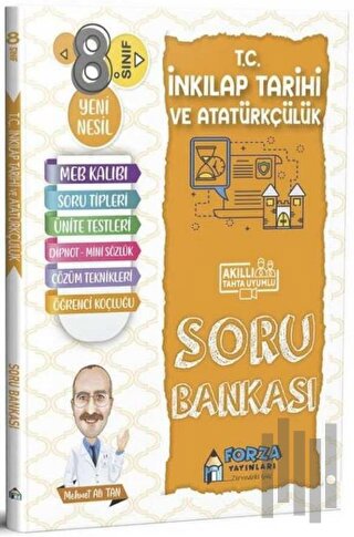 8. Sınıf T.C İnkılap Tarihi ve Atatürkçülük Soru Bankası | Kitap Ambar