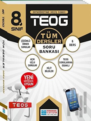 8. Sınıf TEOG Tüm Dersler Soru Bankası