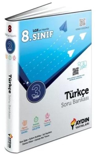 8. Sınıf Türkçe Üç Adım Soru Bankası | Kitap Ambarı