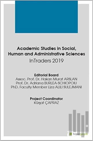 Academic Studies in Social, Human and Administrative Sciences Intraders 2019