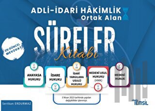 Adli - İdari Hakimlik Ortak Alan Süreler Kitabı
