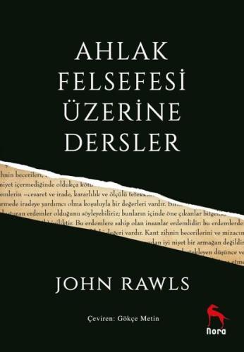 Ahlak Felsefesi Üzerine Dersler | Kitap Ambarı