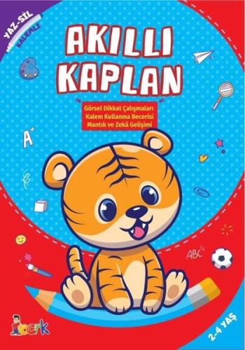 Akıllı Kaplan - Yaz Sil 2-4 Yaş