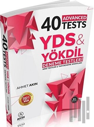 Akın Dil YDS YÖKDİL 40 Advanced Tests