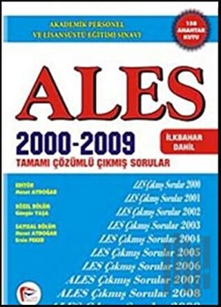 Ales 2000-2009 Tamamı Çözümlü Çıkmış Sorular