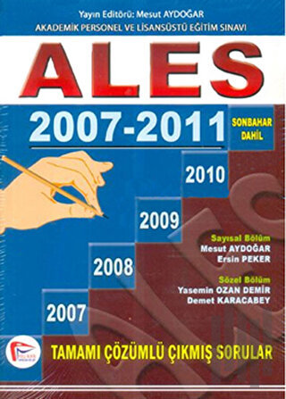 ALES 2007-2011 Tamamı Çözümlü Çıkmış Sorular
