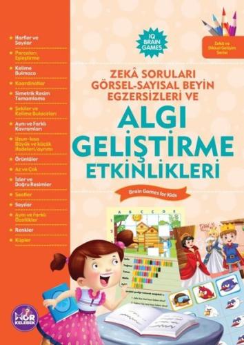Algı Geliştirme Etkinlikleri - Zeka Soruları Görsel - Sayısal Beyin Eg