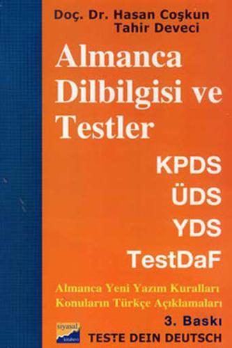Almanca Dilbilgisi ve Testler KPDS ÜDS YDS TestDaf | Kitap Ambarı