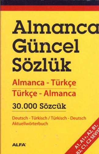 Almanca Güncel Sözlük - 30.000 Sözcük | Kitap Ambarı