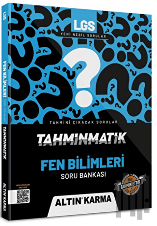 Altınkarma Tahminmatik LGS 8. Sınıf Fen Bilimleri Soru Bankası