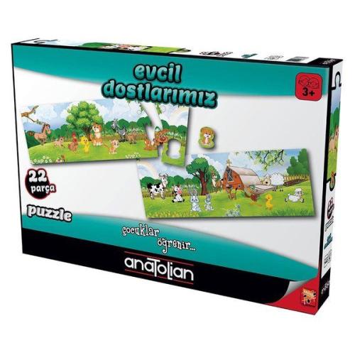 Anatolian 22 pcs - Evcil Dostlarımız | Kitap Ambarı