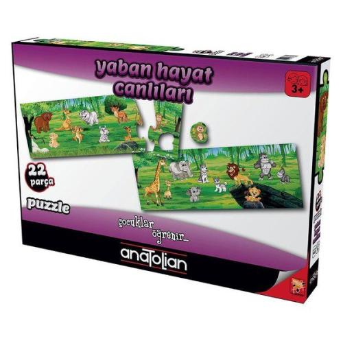 Anatolian 22 pcs - Yaban Hayat Canlıları | Kitap Ambarı