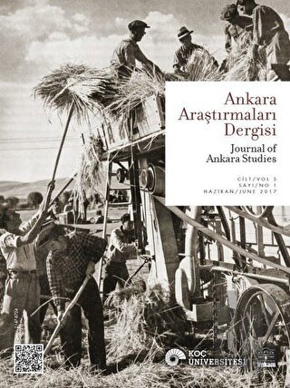 Ankara Araştırmaları Dergisi Cilt: 5 Sayı: 1 / Journal of Ankara Studies
