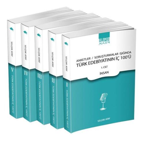 Anketler-Soruşturmalar Işığında Türk Edebiyatının İç 100'ü - 5 Cilt Takım (Ciltli)