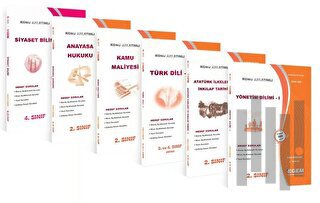 AÖF 2. Sınıf Siyaset Bilimi ve Kamu Yönetimi Güz Dönemi 3. Yarıyıl Tüm Dersler Konu Anlatımlı Soru Bankası (212)