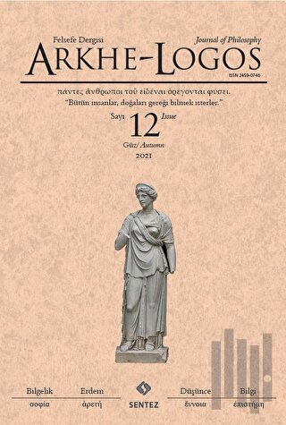 Arkhe - Logos Dergisi Sayı: 12 Güz 2021