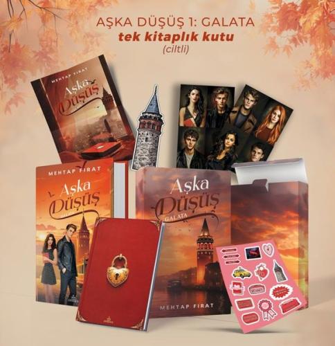 Aşka Düşüş 1 - Galata - Tek Kitaplık Kutu (Ciltli)