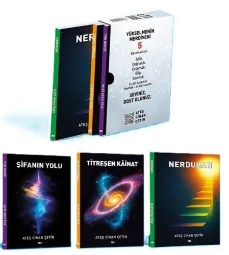 Ateş Cihan Çetin Kitapları Seti - 3 Kitap Takım | Kitap Ambarı