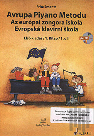 Avrupa Piyano Metodu - Az Europai Zongora İskola - Evropska Klavirni S
