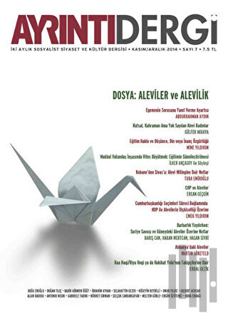 Ayrıntı Dergisi Sayı: 7 Kasım-Aralık 2014