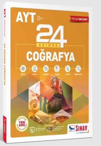 AYT 24 Adımda Coğrafya Konu Anlatımlı Soru Bankası