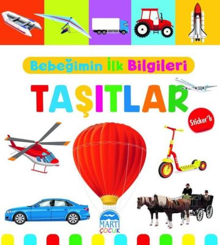 Bebeğimin İlk Bilgileri - Taşıtlar - Sticker'lı